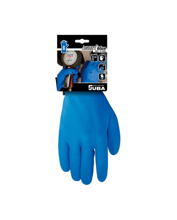 Guante Juba - H5115BL AGILITY BLUE JUBA