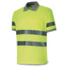 Polo Alta visibilidad de 160 gr. Manga Corta. Color amarillo MARCA