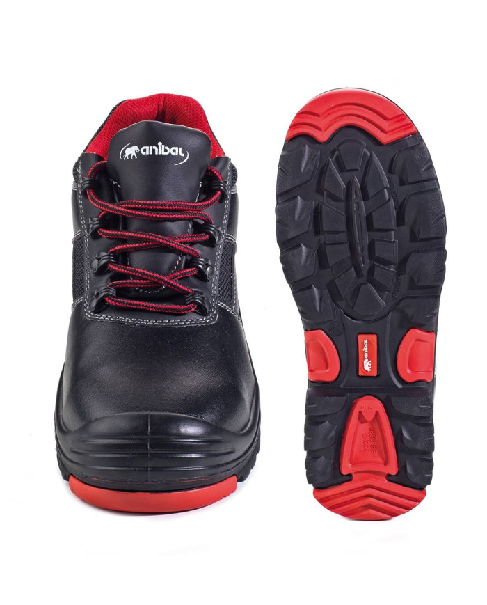 Zapato mod. “ADRIANO” (S3 HI CI HRO SRC WRU E A) Metal Free ANIBAL