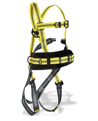 Arnés mod. "STEELTEC-1". Arnés STEELTEC-1 con enganche dorsal y frontal con cinturón de posicionamiento STEELPRO