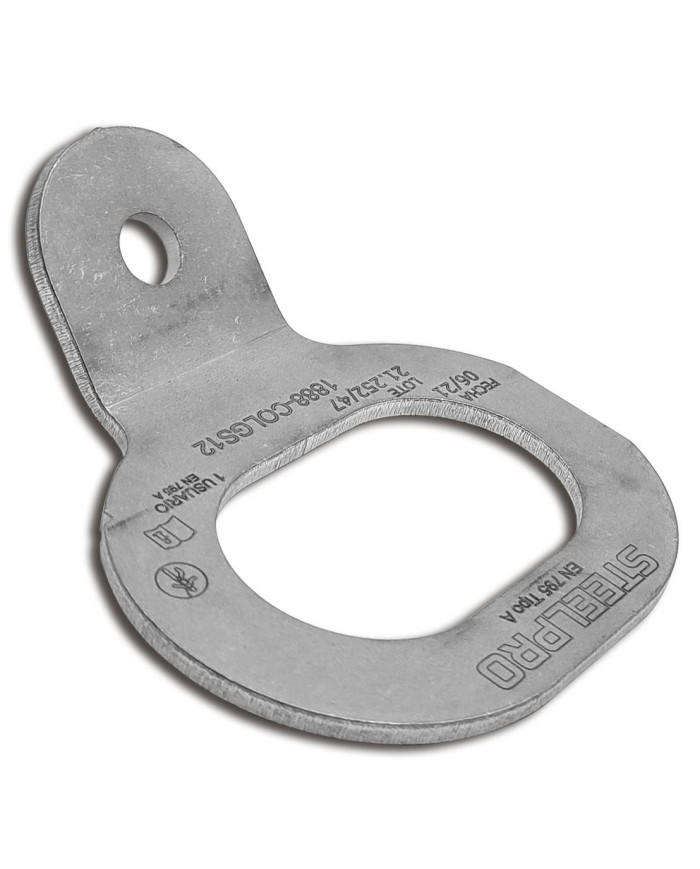 Dispositivo de anclaje para arnés plegado a 45º en acero inoxidable 304. COGS.12 STEELPRO