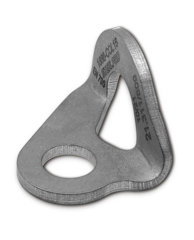 Dispositivo de anclaje para arnés o línea de vida en acero inoxidable 304. COL 02.16 STEELPRO