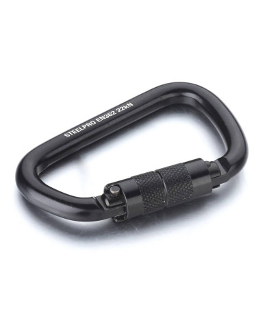 Mosquetón mod. “CÓNDOR”. Mosquetón Acero Automático STEELPRO
