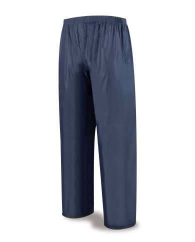 Pantalón de agua tipo INGENIERO Poliéster/PVC azul marino METEO