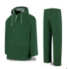 Traje de agua PVC verde 400 gr METEO