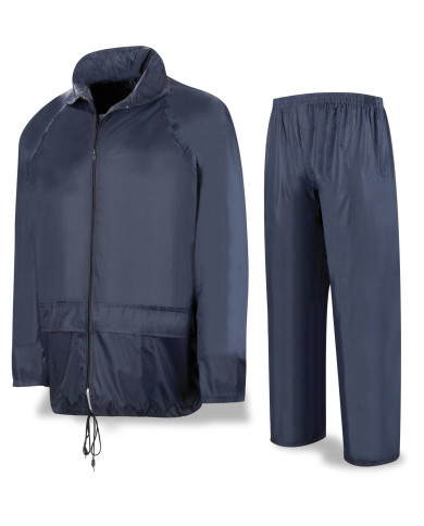 Traje de agua tipo INGENIERO Poliéster/PVC azul marino METEO