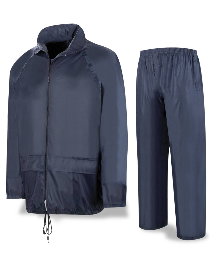 Traje de agua tipo INGENIERO Poliéster/PVC azul marino METEO