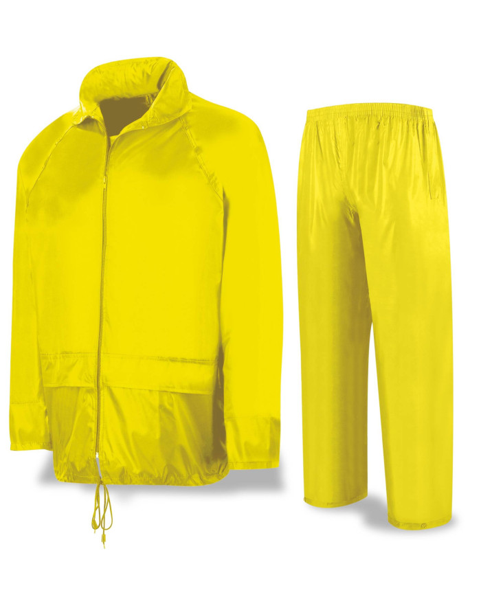 Traje de agua tipo INGENIERO Poliéster/PVC amarillo METEO