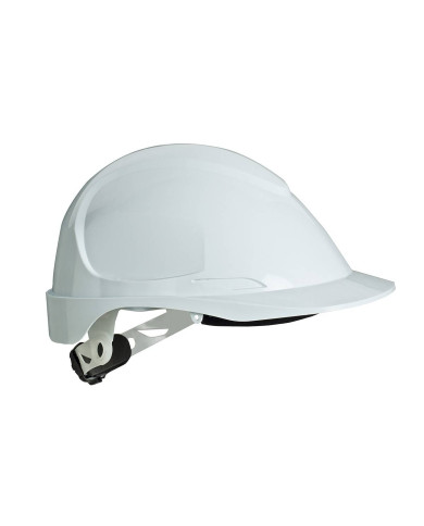 Mod. "THOR". Casco de protección para la industria eléctricamente aislante, cierre ruleta, arnés textil 6 puntos STEELPRO