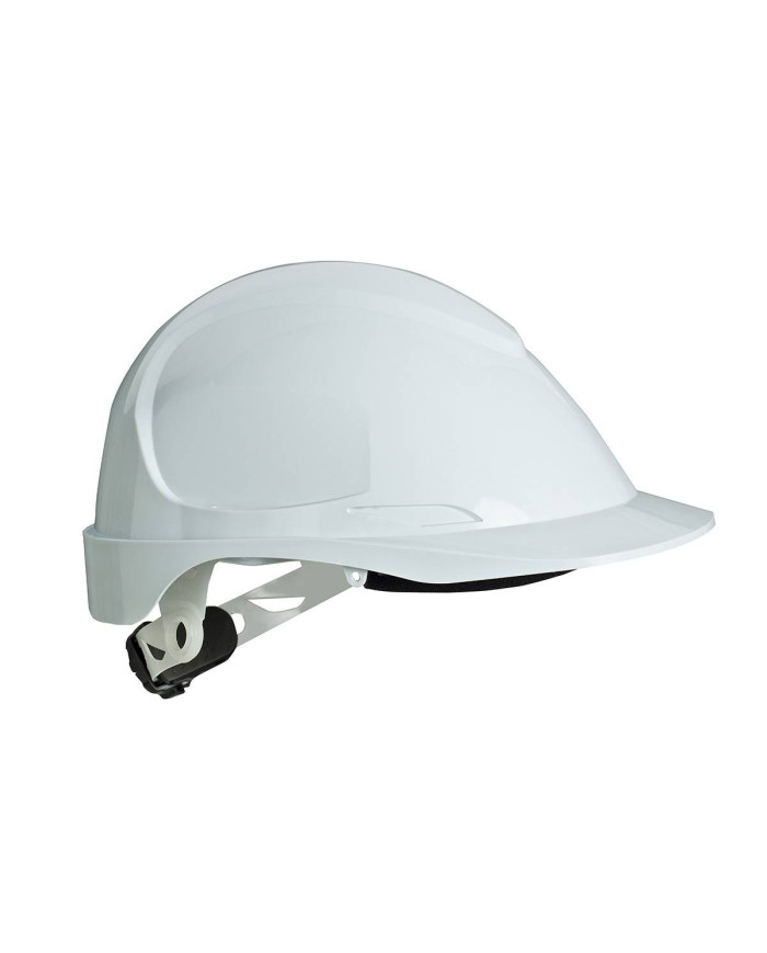 Mod. "THOR". Casco de protección para la industria eléctricamente aislante, cierre ruleta, arnés textil 6 puntos STEELPRO