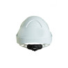 Mod. "THOR". Casco de protección para la industria eléctricamente aislante, cierre ruleta, arnés textil 6 puntos STEELPRO