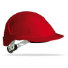 Mod. 'THOR'. Casco de protección para la industria eléctricamente aislante, cierre ruleta, arnés textil 6 puntos STEELPRO