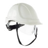 Mod. "VISION". Casco de protección para la industria eléctricamente aislante con visor retráctil cierre ruleta STEELPRO