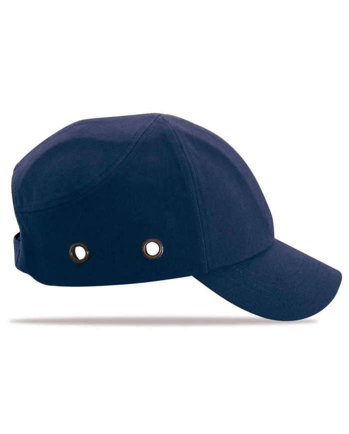 Color Azul Marino. Mod. "BUMPER". Gorra de protección antigolpes STEELPRO