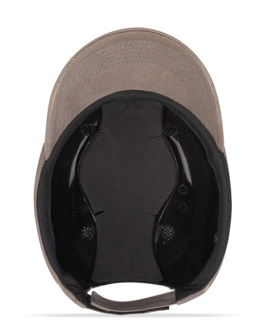 Color Blanco. Mod. "BUMPER". Gorra de protección antigolpes STEELPRO