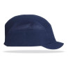 Mod. “BUMPER PRO”. Gorra de protección anti golpes con rejillas de ventilación lateral. Color Azul Marino visera corta (3...