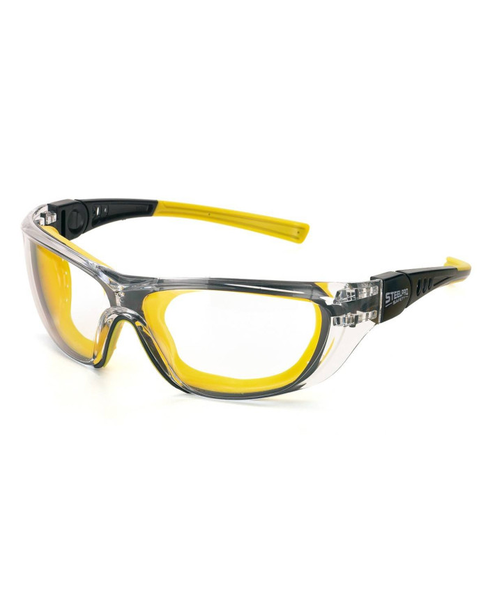 Mod. "DUAL". Gafa ocular claro "dual" (montura integral o montura universal) STEELPRO