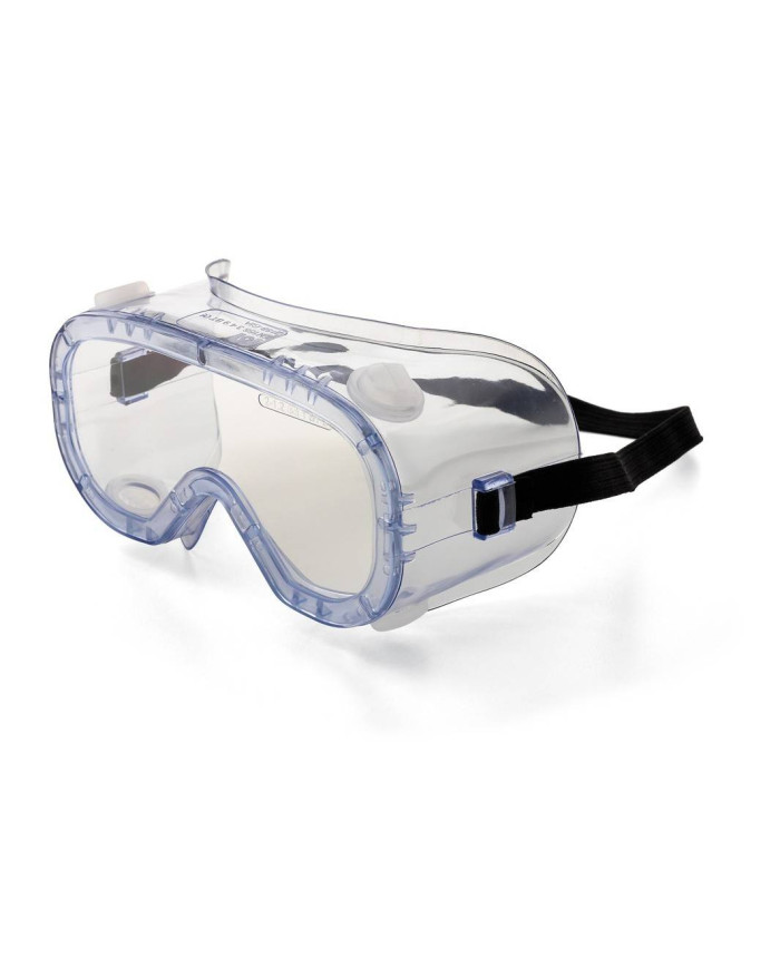 Mod. "X1 PLUS". Gafa Integral ocular claro antiempañante para riesgos mecánicos STEELPRO