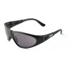 Mod. "PATROL". Gafa de ocular gris, con patillas regulables en longitud STEELPRO