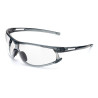 Gafa mod. "TITANIUM". Gafa con estructura color ANTRACITA y ocular incoloro de policarbonato STEELPRO