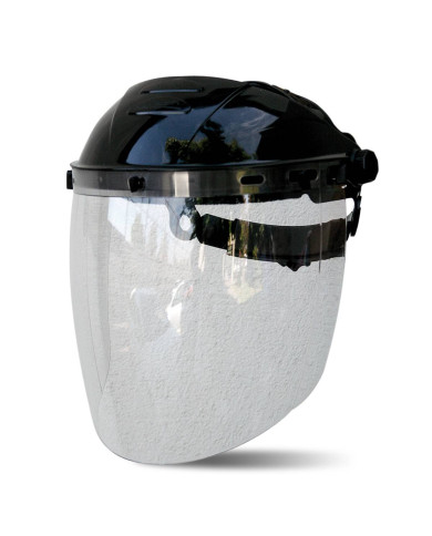 Visor de pantalla facial “ROCKET” claro STEELPRO