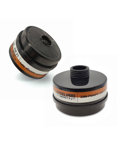 Filtros de rosca normalizada STEELPRO para máscara completa "ANDROMEDA" (A2P3)