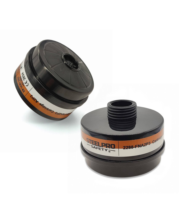 Filtros de rosca normalizada STEELPRO para máscara completa "ANDROMEDA" (A2P3)
