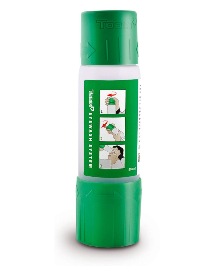 Frasco lavaojos portátil de 500 ml. Tobin Eyewash