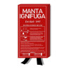 2388MSIN/XL Manta ignífuga apaga-fuegos (1,80x1,80m) STEELPRO