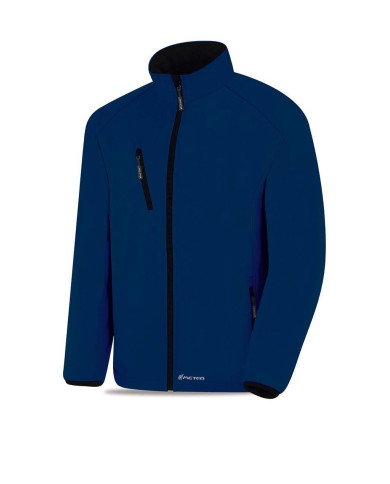 Cazadora Softshell modelo CUARZO. Azul marino 320 gr METEO