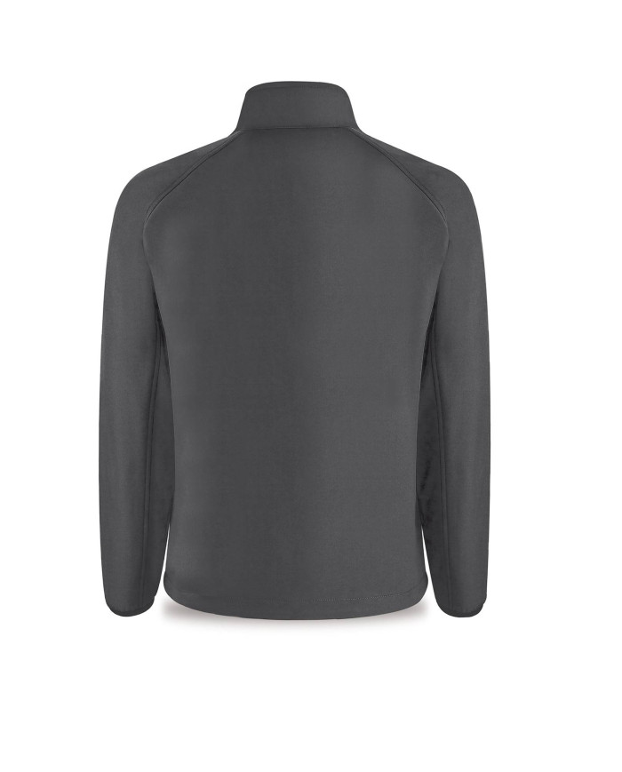 Cazadora Softshell modelo CUARZO. Gris 320 gr METEO