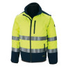 Cazadora SOFTSHELL Alta Visibilidad bicolor. Mangas desmontables 310 gr MARCA