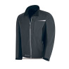 Cazadora Softshell modelo GRAFITO Gris/Negro 320 gr METEO