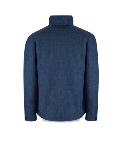 Cazadora tipo vaquero Softshell modelo ZIRCÓN Azul 320 gr METEO