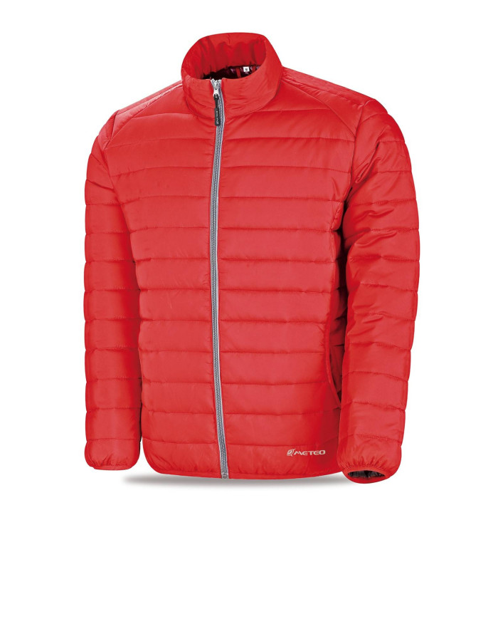 Chaqueta tipo plumas modelo FREYA. Roja 340 gr. EN 14058 METEO