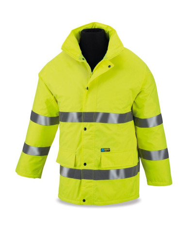 Parka Alta Visibilidad. Básica amarilla 320 gr MARCA