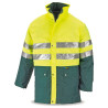 Parka Alta visibilidad. Triple uso amarillo/verde 560 gr MARCA