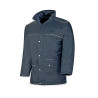 Parka triple uso (chubasquero/husky/chaleco) modelo GALERNA. Azul Marino 440 gr METEO