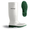 Bota de agua blanca PVC/Nitrilo caña alta. Dunlop 380