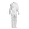 Buzo blanco poliéster/algodón 200 g MARCA
