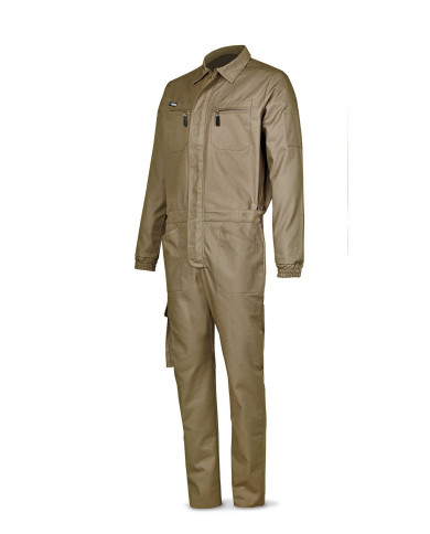 Buzo beige poliéster/algodón de 245 g MARCA
