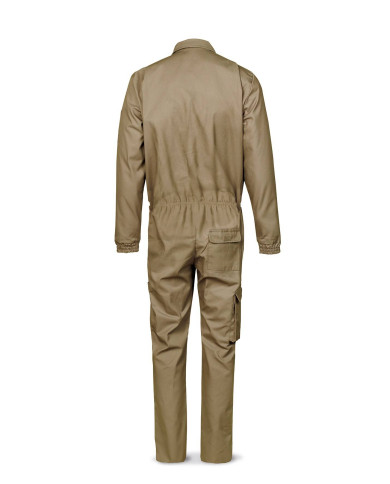 Buzo beige poliéster/algodón de 245 g MARCA