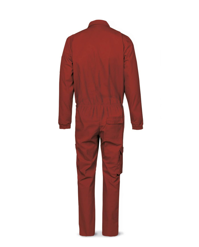 Buzo rojo poliéster/algodón de 245 g MARCA