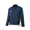 Chaqueta azul marino en Algodón de 270 g MARCA