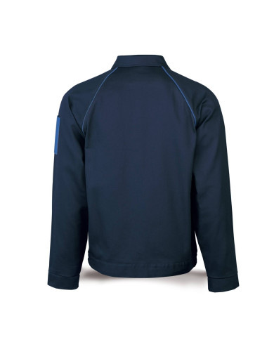 Chaqueta azul marino en Algodón de 270 g MARCA