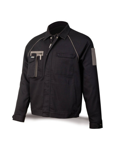 Chaqueta negro en Algodón de 270 g MARCA