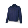 Chaqueta azul marino poliéster/algodón de 245 g MARCA