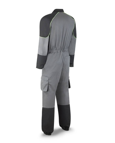 Buzo FIRST LINE gris/negro poliéster/algodón 245 gr MARCA