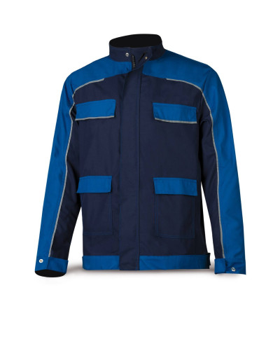 Chaqueta CANVAS azulina/azul marino poliéster/algodón 245 gr MARCA