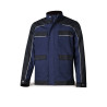 Chaqueta CANVAS azul marino/negro poliéster/algodón 245 gr MARCA